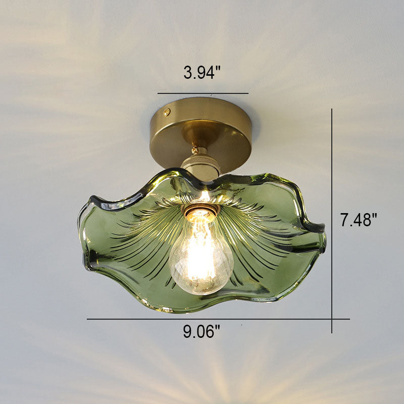 Lumia – Moderne glazen plafondlamp voor stijlvolle verlichting
