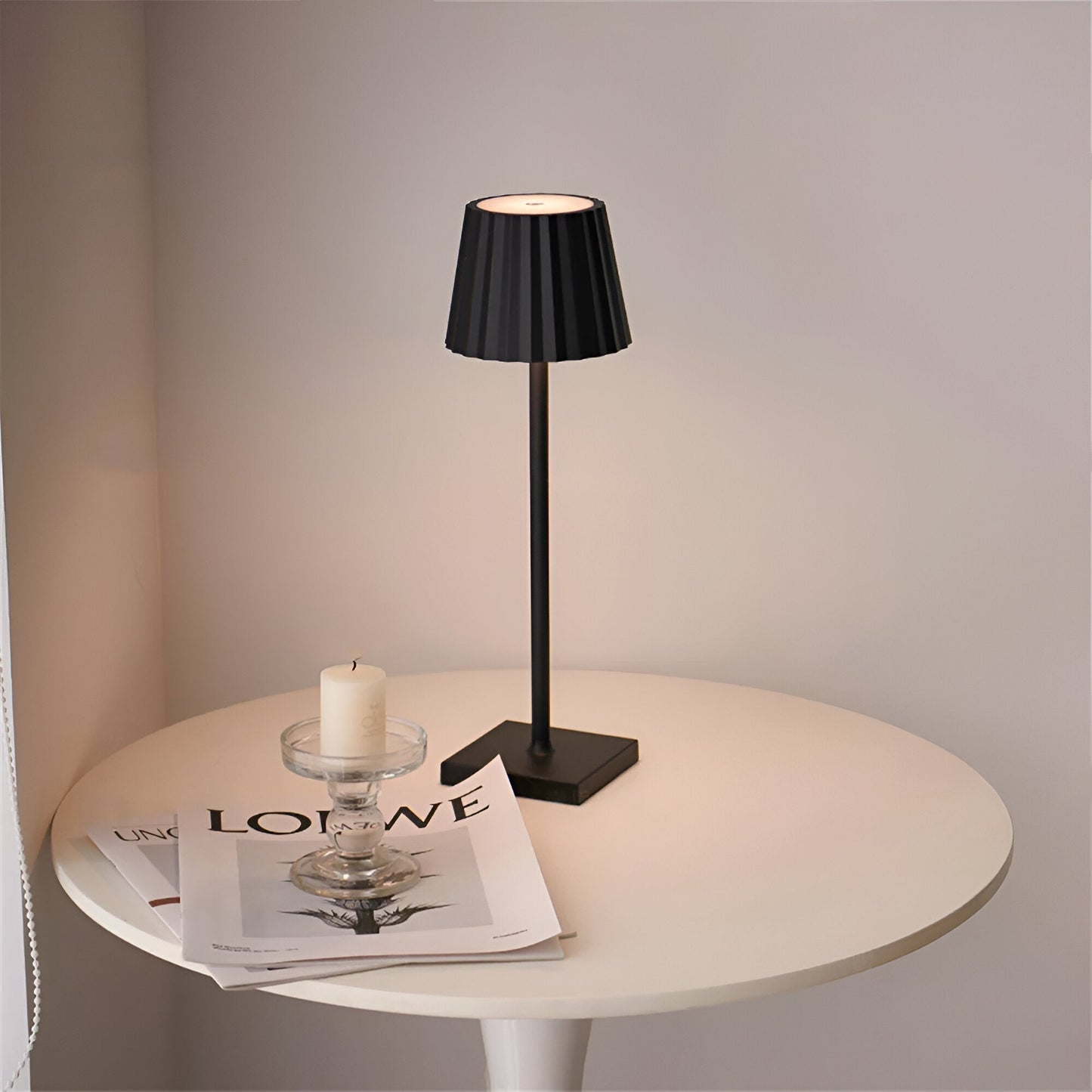 Lumina – Draadloze Tafellamp voor Sfeervolle Avonden