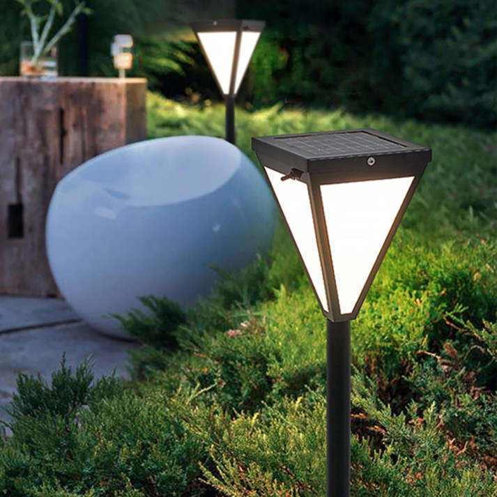 Lumiro – Moderne solcelle udendørslampe til stilfuld havebelysning