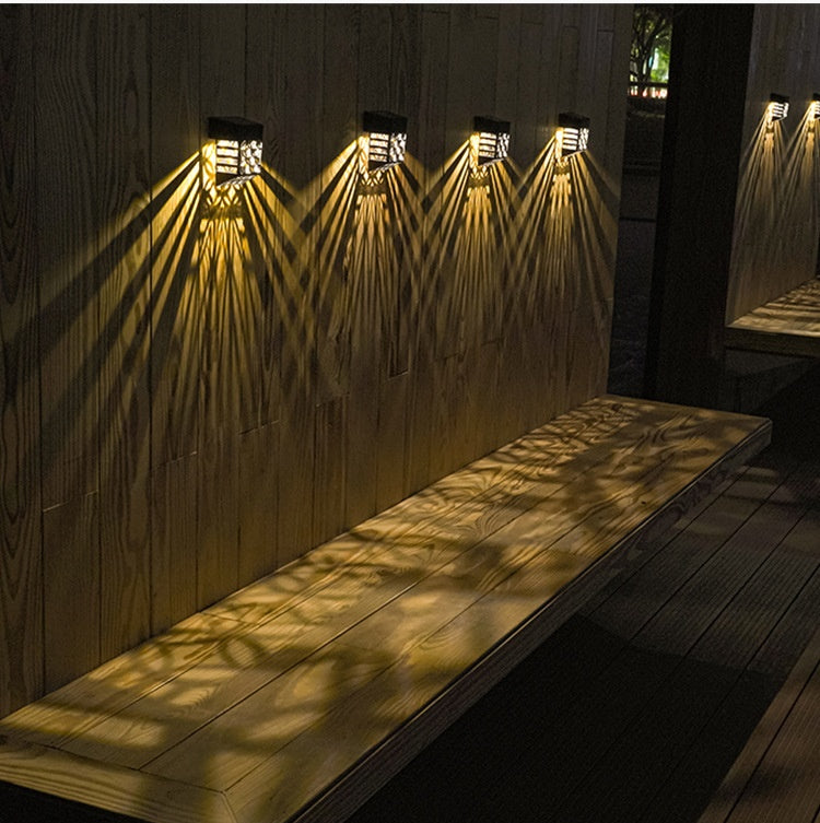 Lumistar – Sfeervolle solar buitenlamp met stervormige gloed