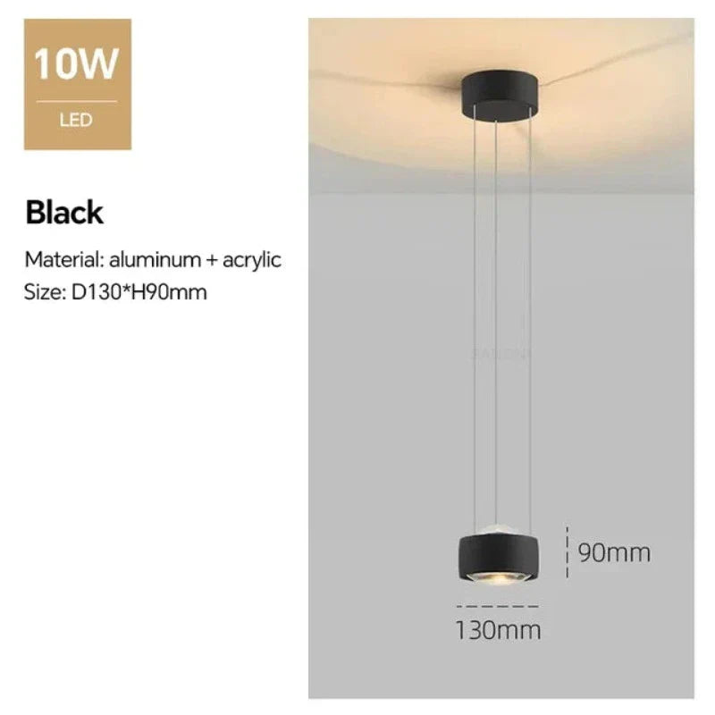 Lumivee – Strømlinet moderne design loftlampe til et stilfuldt touch