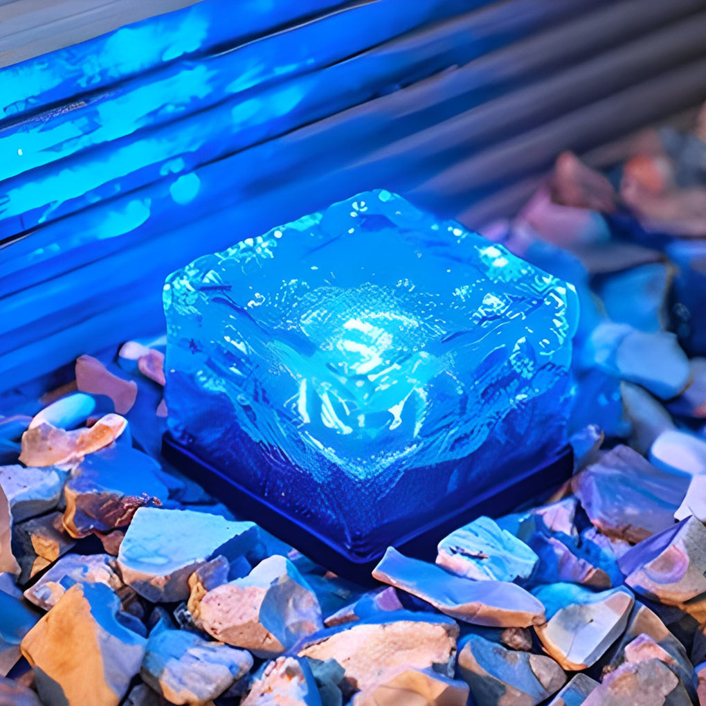 Lumivo – Stijlvolle solar buitenlamp met modern vierkant design