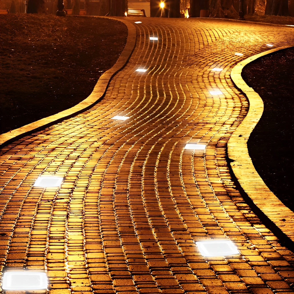 Lumivo – Tyylikäs aurinkokäyttöinen ulkovalaisin modernilla neliskulmaisella designilla
