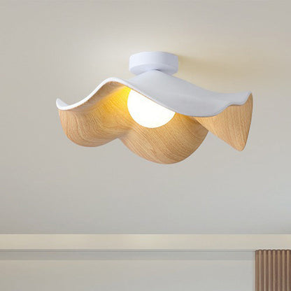 Maak jouw interieur compleet met de LUMORA – houten design plafondlamp en geniet van stijlvol en sfeervol licht!