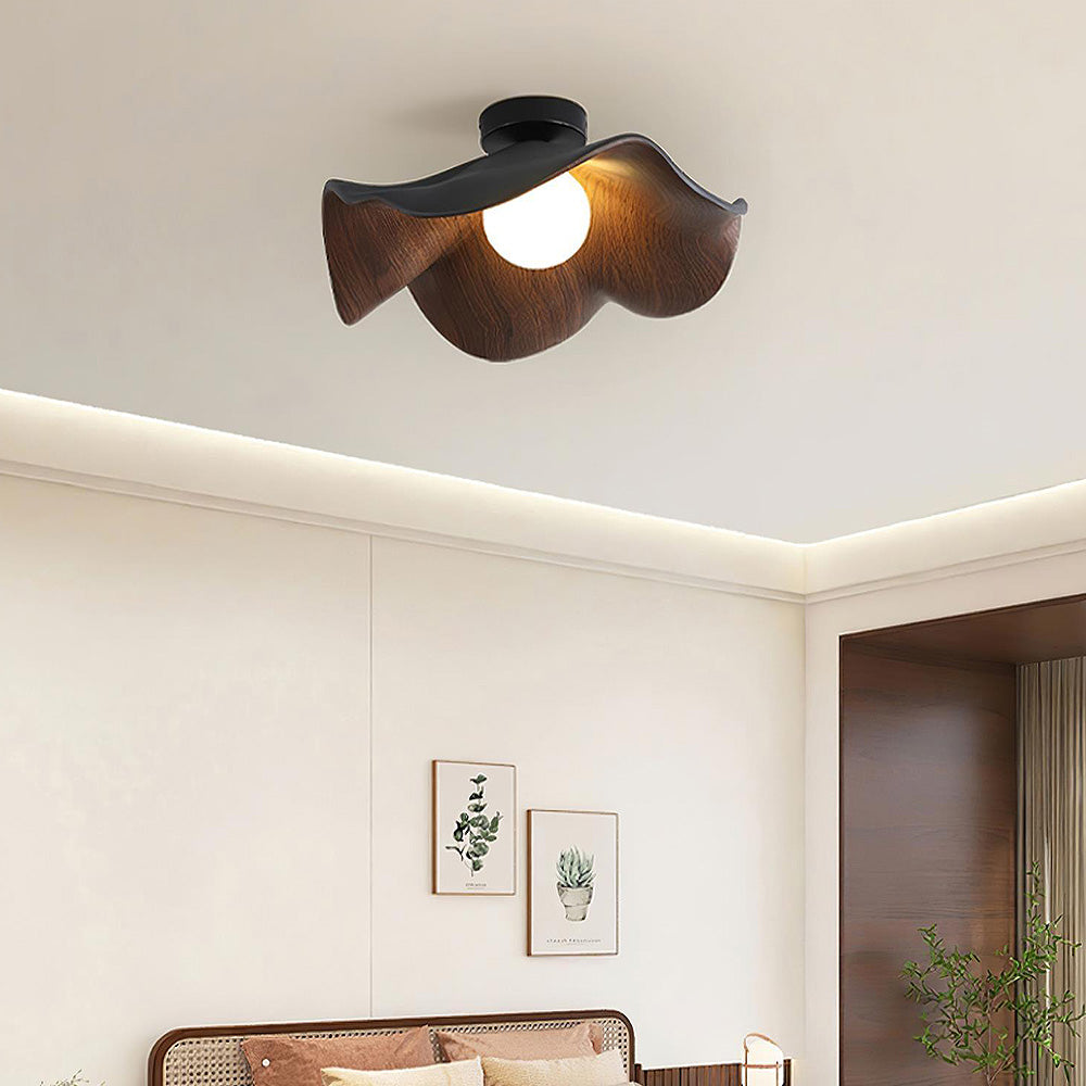 Lumora – Houten design plafondlamp met Scandinavische touch