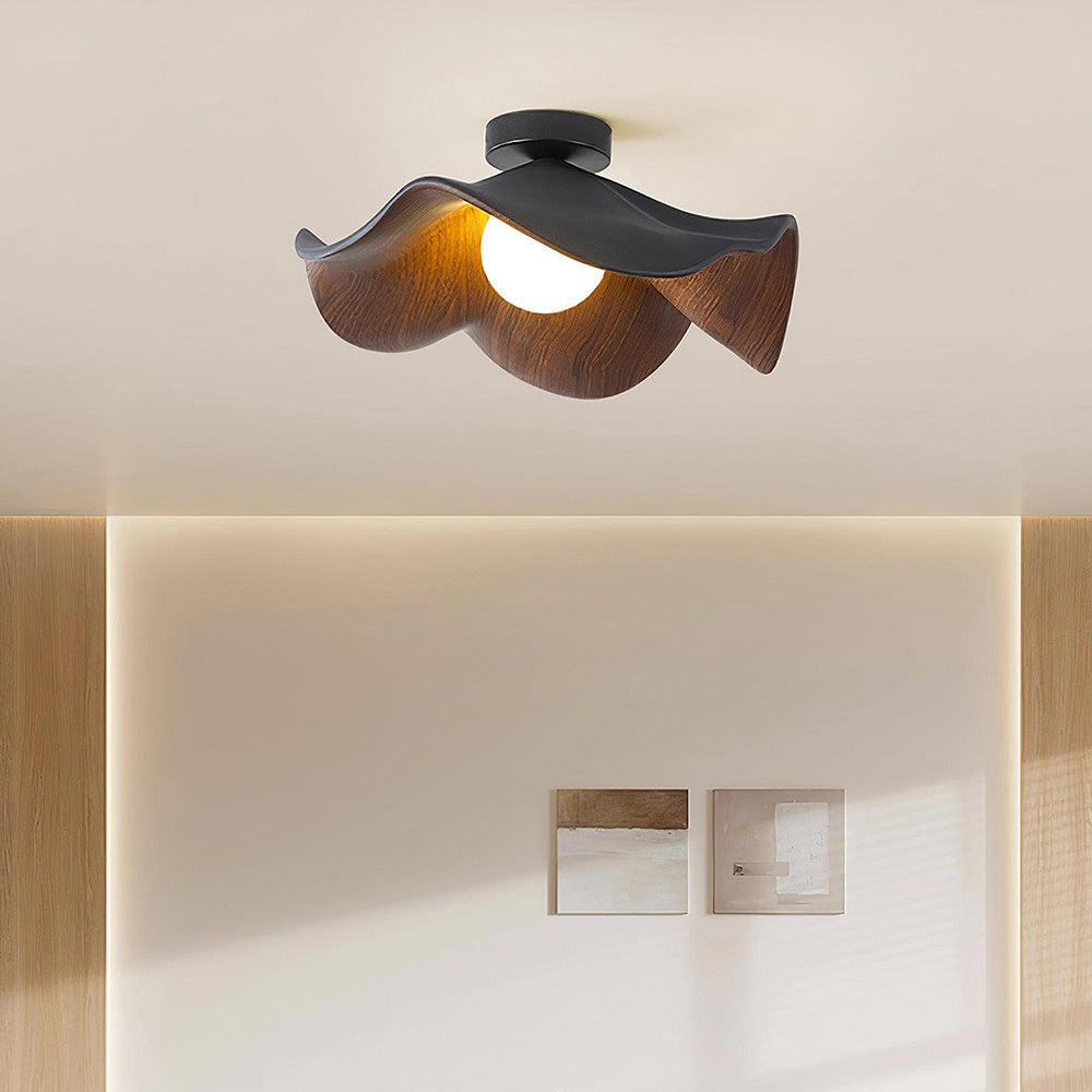 Lumora – Houten design plafondlamp met Scandinavische touch