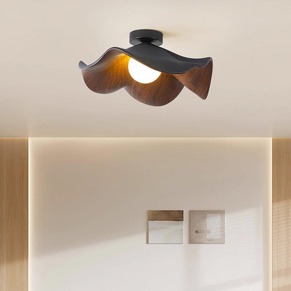 Lumora – Houten design plafondlamp met Scandinavische touch