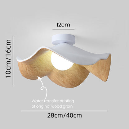 Lumora – Houten design plafondlamp met Scandinavische touch