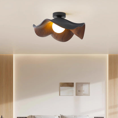 Lumora – Houten design plafondlamp met Scandinavische touch