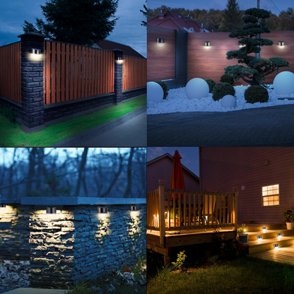 Lumora – Stijlvolle LED Buitenlamp met Zonne-energie