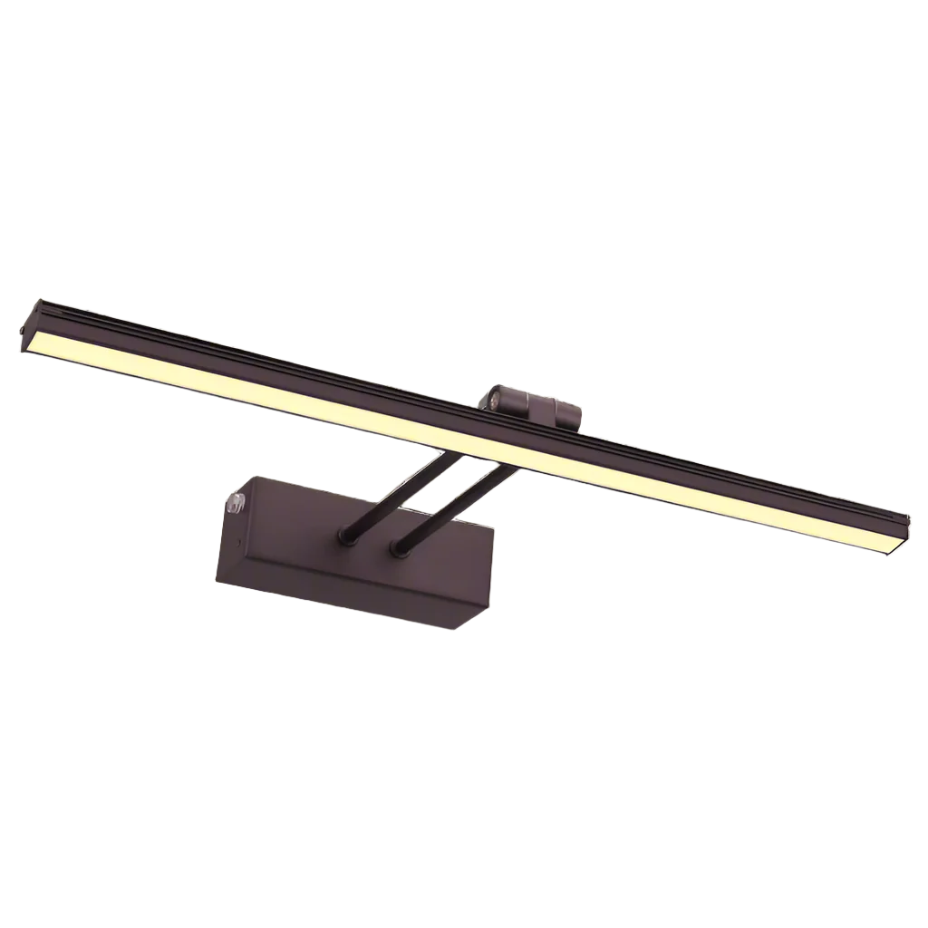 LUMOS LED wandlamp, draadloos en oplaadbaar, geschikt voor binnen en buiten, zwart/wit, modern en duurzaam design.