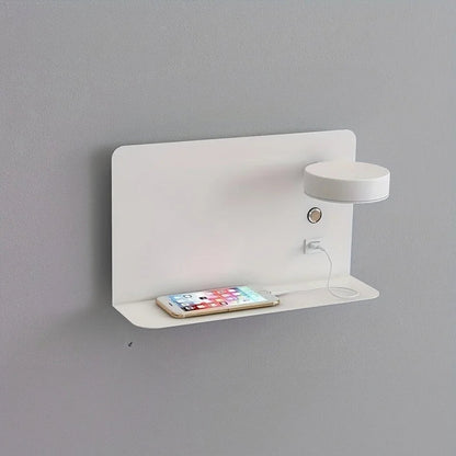 Lunaris – Stijlvolle wandlamp met USB-aansluiting