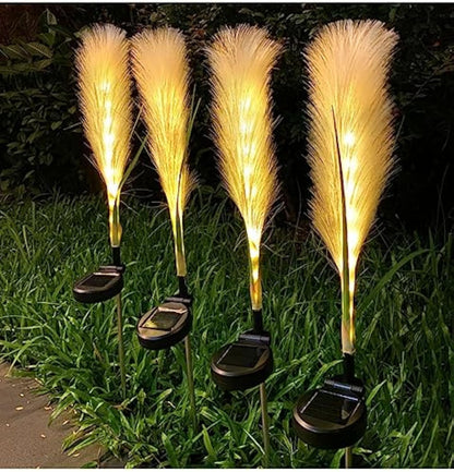 Lunora – Sfeervolle solar buitenlamp met natuurlijk rietdesign