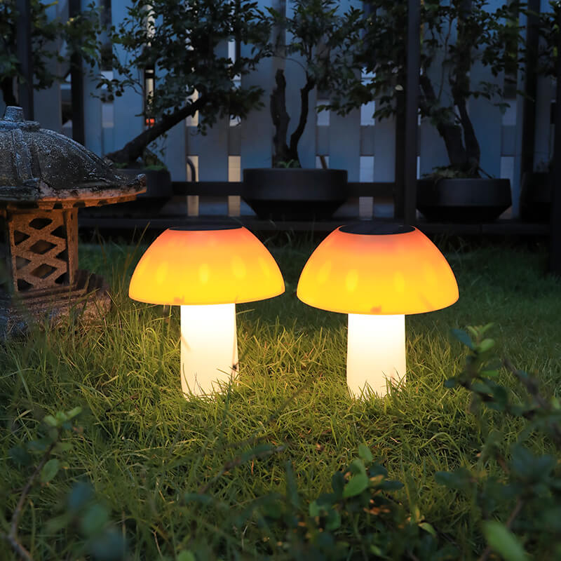 Mushly – Solar Buitenlamp in Magisch Paddenstoel Design