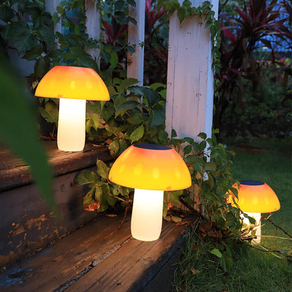 Mushly – Solar Buitenlamp in Magisch Paddenstoel Design