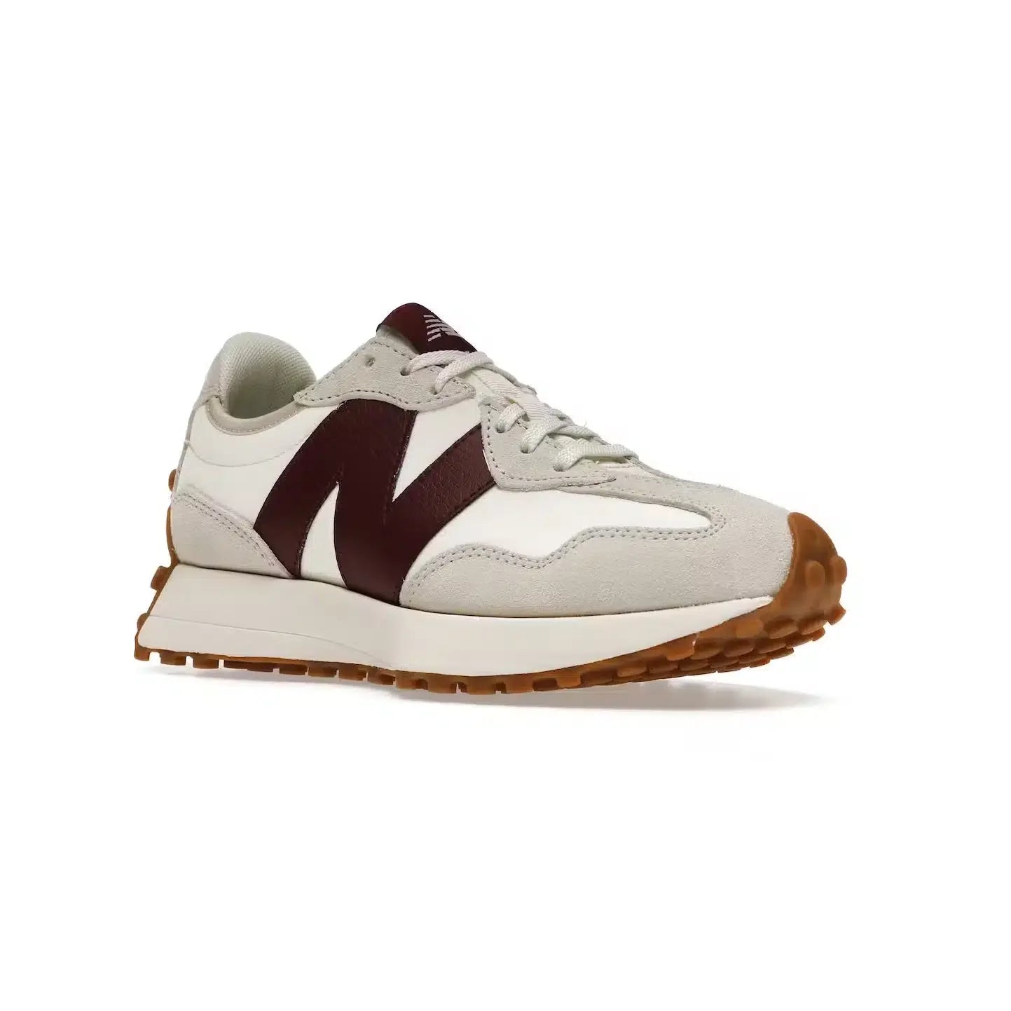 New Balance 327 herensneakers – Retro wit en bordeauxrood
