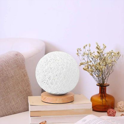 Natura – Handgemaakte Dimbare Rattan Tafellamp