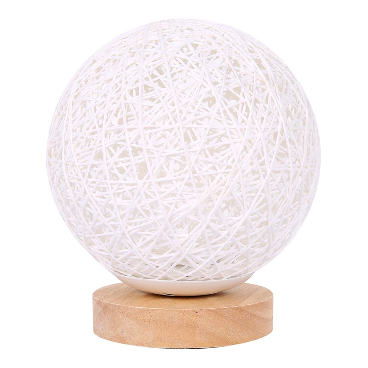 Natura – Handgemaakte Dimbare Rattan Tafellamp
