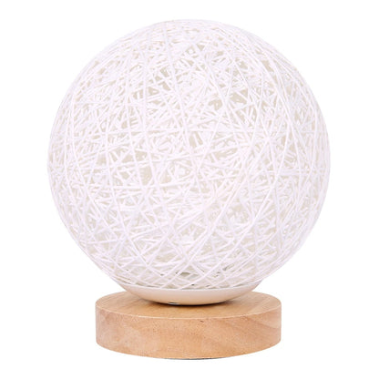 Natura – Handgemaakte Dimbare Rattan Tafellamp