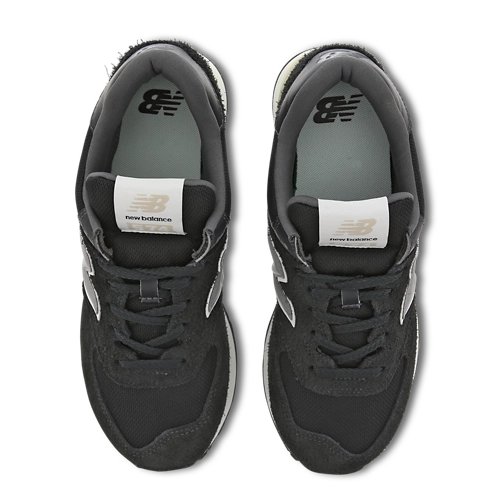 New Balance 574 Nero Grigio Donna Sneakers 4