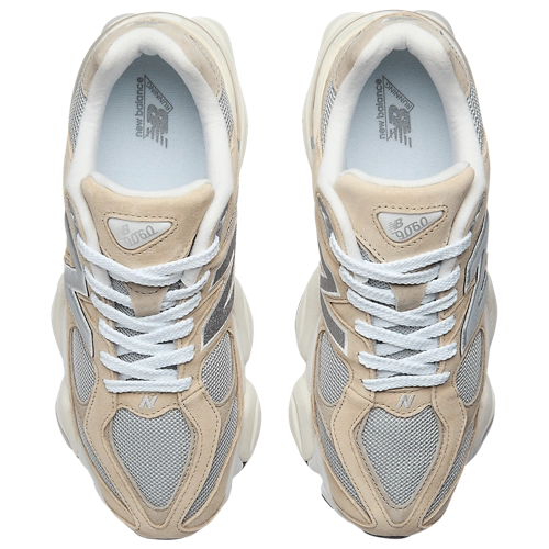 New Balance 9060 Marrone Grigio Argento Sneakers da donna 4