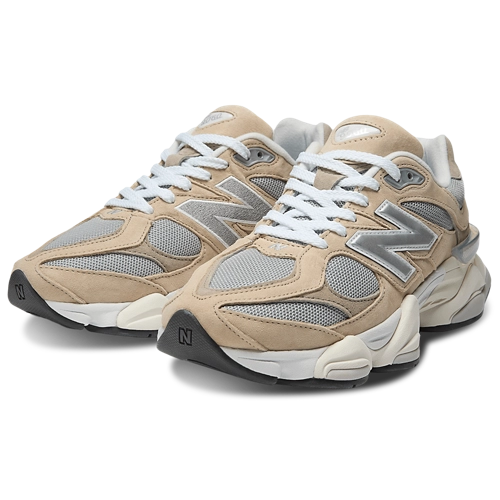 New Balance 9060 Marrone Grigio Argento Sneakers da uomo 1