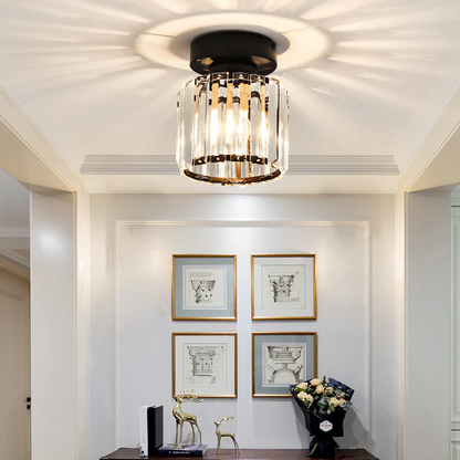 Nox – Zwarte moderne plafondlamp met strak design