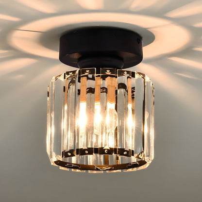 Nox – Zwarte moderne plafondlamp met strak design