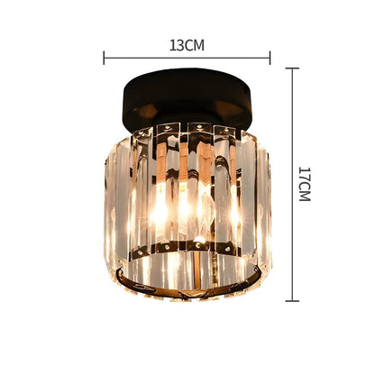 Nox – Zwarte moderne plafondlamp met strak design