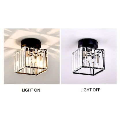 Nox – Zwarte moderne plafondlamp met strak design