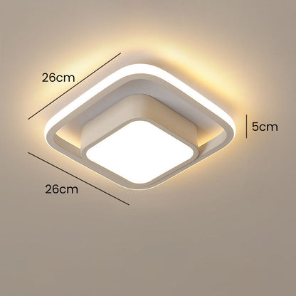 Glowbeam – Minimalistische LED Plafondlamp in Scandinavische Stijl
