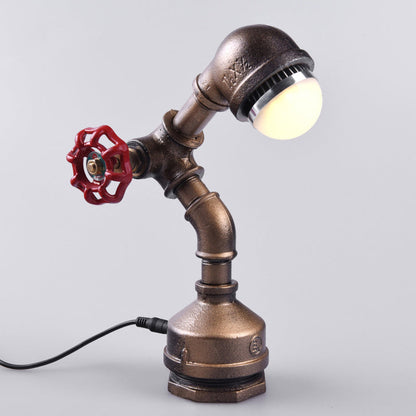 Glowbot - Messing Steampunk Robotlamp