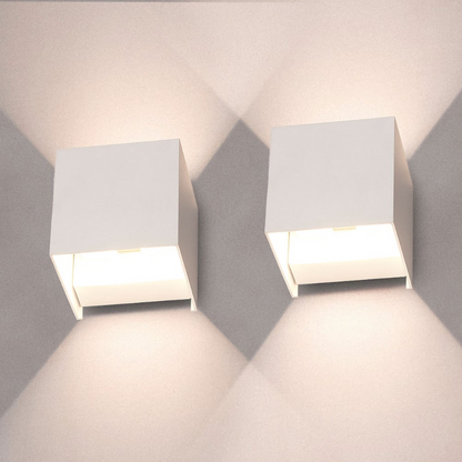LUXO - LED Wandlamp Kubus | Stijlvol & Zuinig