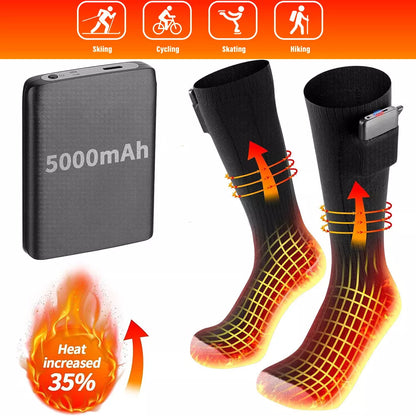 Thermalux – Oplaadbare Unisex Sokken 5000mAh