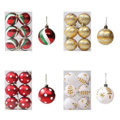 Xmastreeballs - Fonkelende Glanzende Kerstornamenten