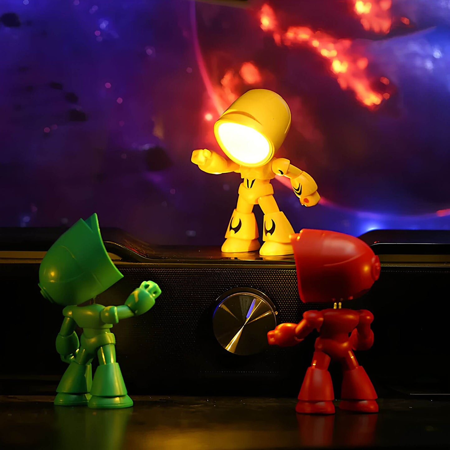 Roboglo – Speelse LED Tafellamp in Robot Design voor Kids