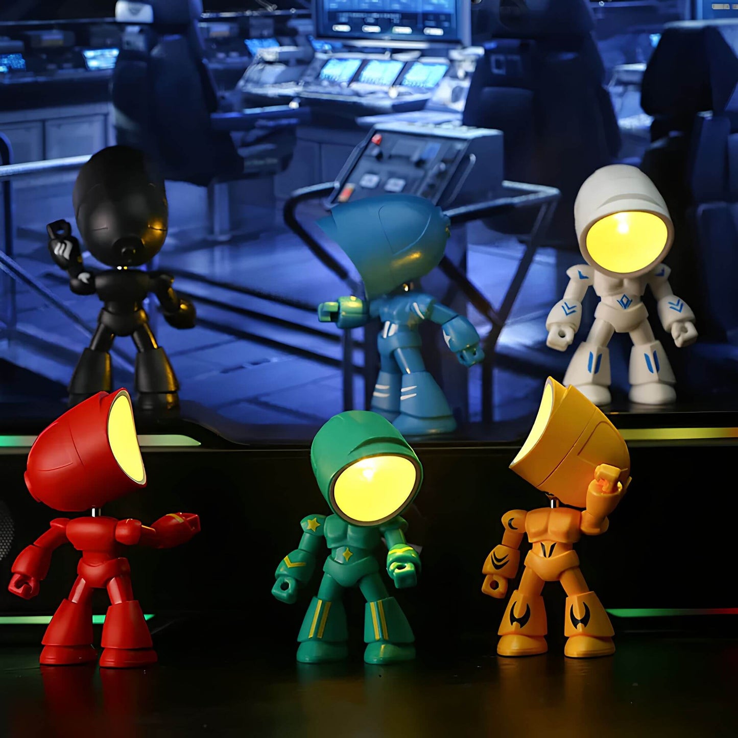 Roboglo – Speelse LED Tafellamp in Robot Design voor Kids