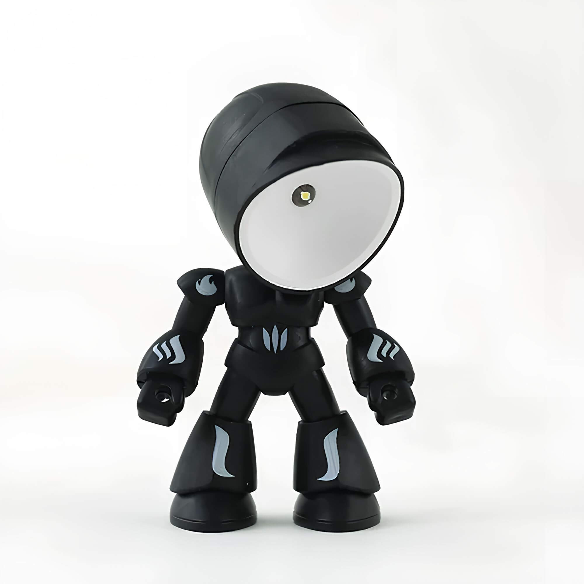 Roboglo – Lampada da tavolo a LED giocosa con design a forma di robot per bambini 