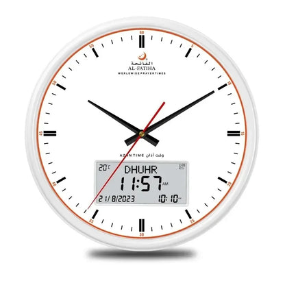 Prièretime – Slimme Azan Wandklok met Hijri Kalender en Gebedstijden