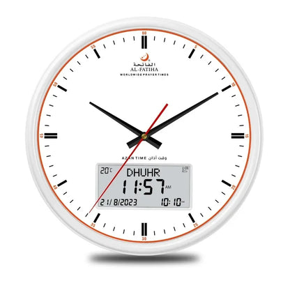 Prièretime – Slimme Azan Wandklok met Hijri Kalender en Gebedstijden