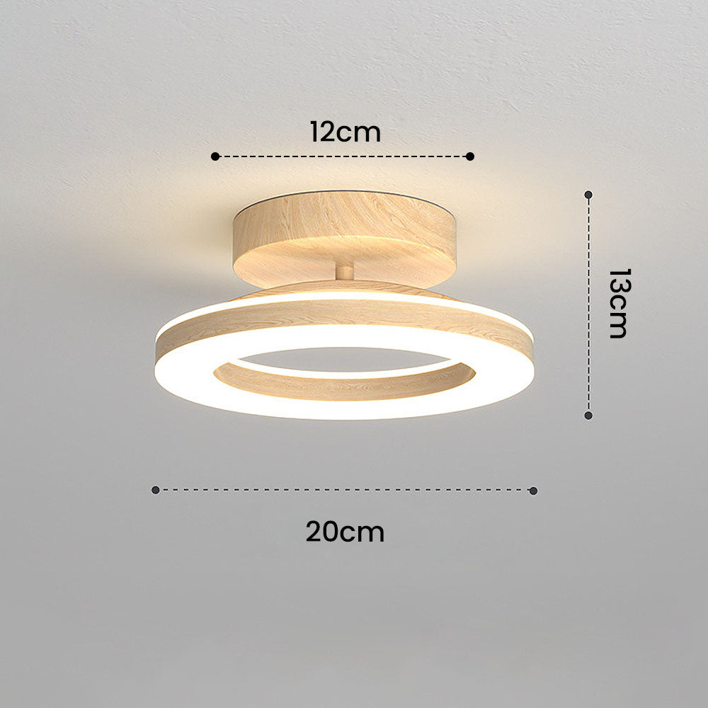 Lumoglow – Ronde LED Plafondlamp van Acryl voor Hal, Entree of Gang
