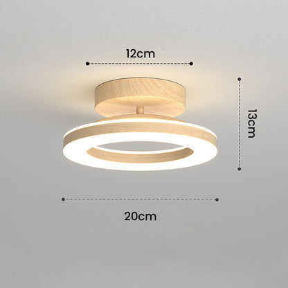 Lumoglow – Ronde LED Plafondlamp van Acryl voor Hal, Entree of Gang