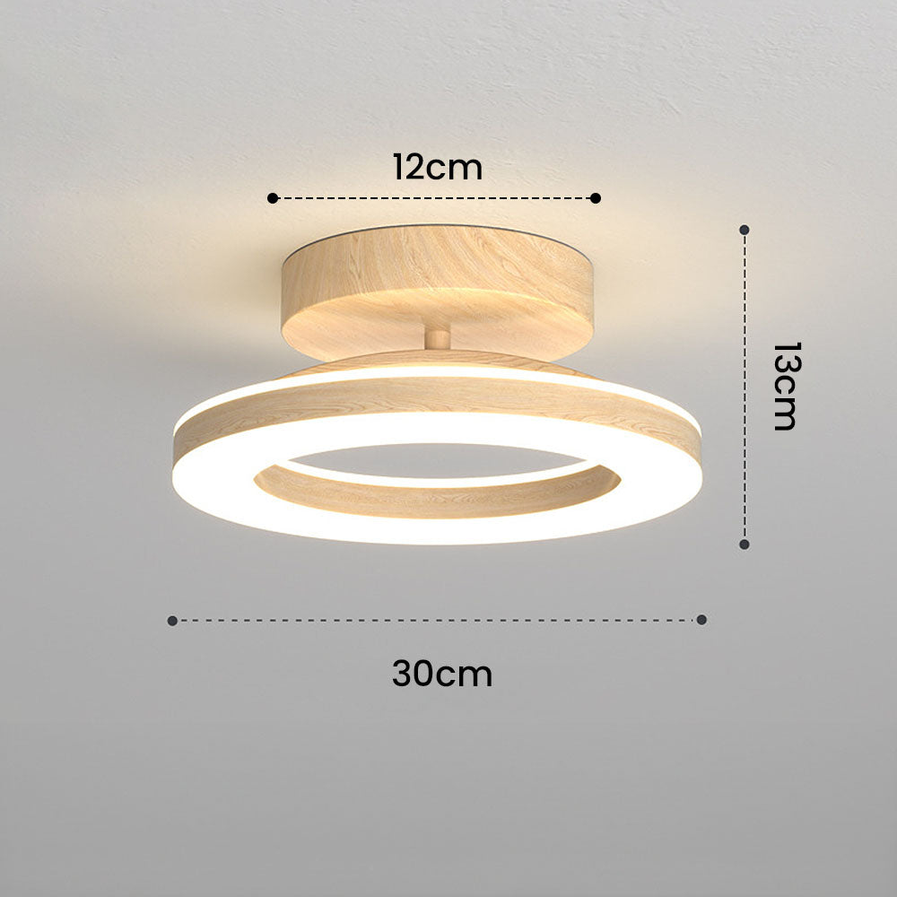 Lumoglow – Ronde LED Plafondlamp van Acryl voor Hal, Entree of Gang