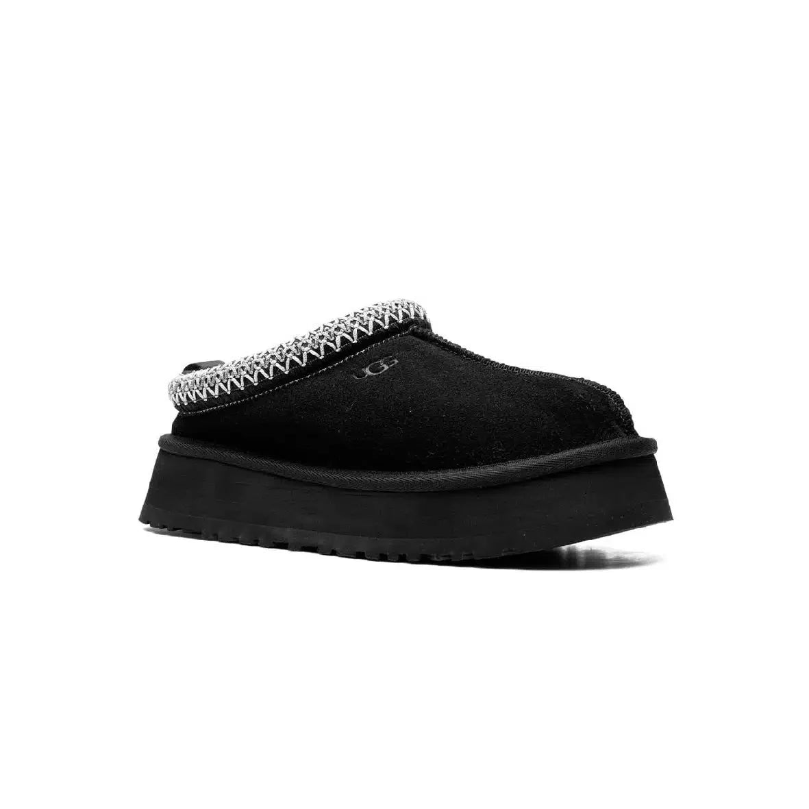 UGG Tazz Black pantoffels – Comfortabel en modern met verhoogde zool