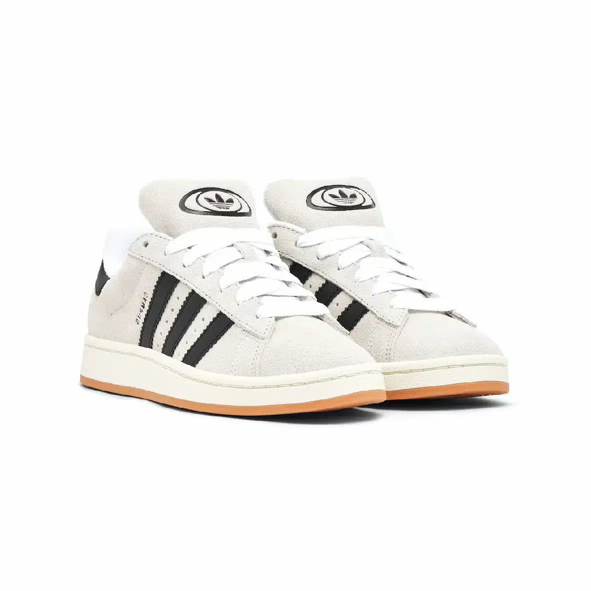 Adidas Campus 00s Crystal White en Core Black in suède