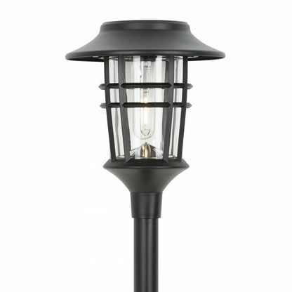 Solflare – Set van 6 sfeervolle solar buitenlampen met vlammeneffect
