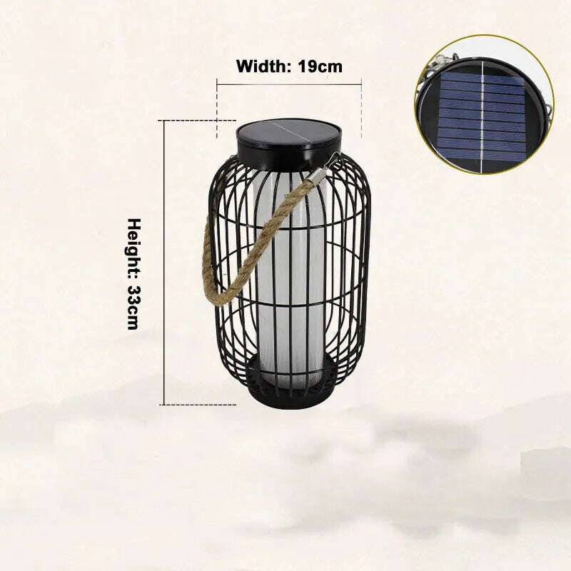 "SOLIRA – Solar-powered LED buitenlamp voor tuinverlichting, sfeervol en energiezuinig"