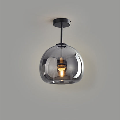 Solvano – Retro koperen design plafondlamp