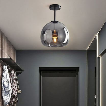 Solvano – Retro koperen design plafondlamp
