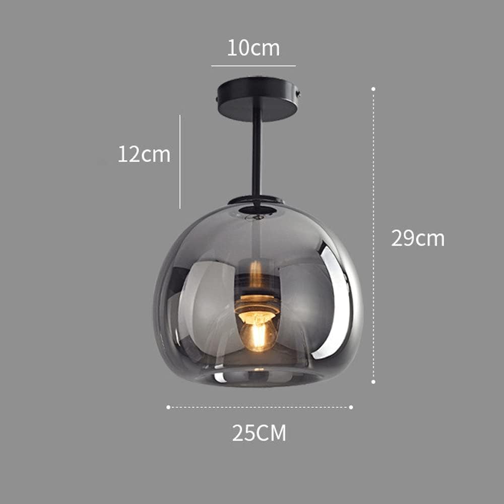 Solvano – Retro koperen design plafondlamp